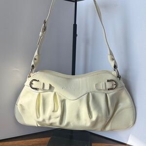 Salvatore Ferragamo Ivory Shoulder Bag